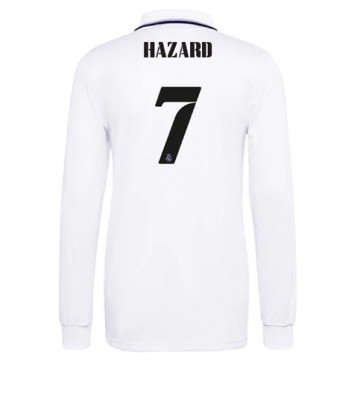 Real Madrid Eden Hazard #7 Hjemmedrakt 2022-23 Langermet